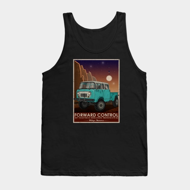 Jeep Forward Control FC-M677 Moonlight Tank Top by Guyvit